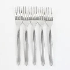 Lot of 5 J A Henckels HEN76 Pattern 18/10 SS Dinner Forks 7.75" Rare HTF Pattern