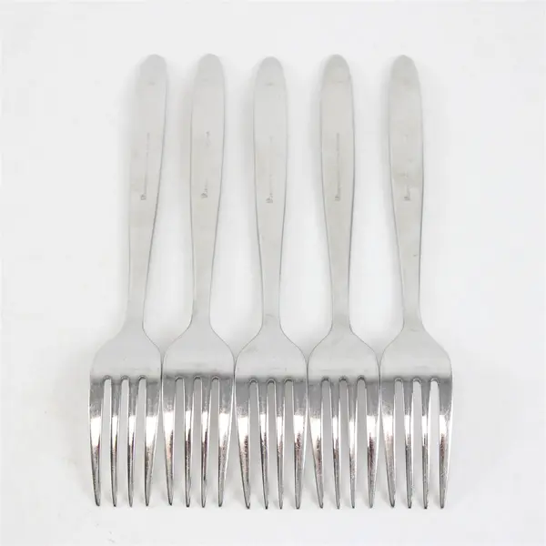 Lot of 5 J A Henckels HEN76 Pattern 18/10 SS Dinner Forks 7.75" Rare HTF Pattern