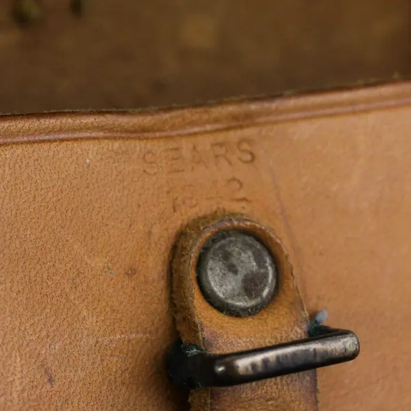Vintage Sears 1942 Leather Ammo Or Tool Pouch