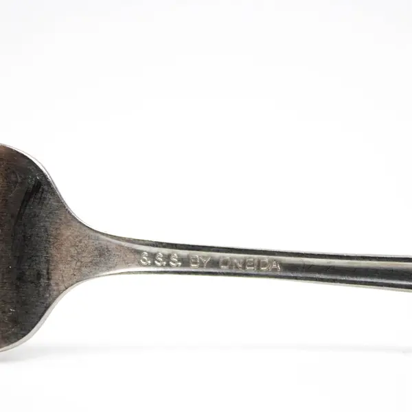 Set of 7 Oneida Colonial Boston Stainless Salad Forks 6.5in