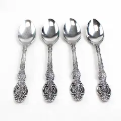 Set of 4 LCU4 Stainless Teaspoons
