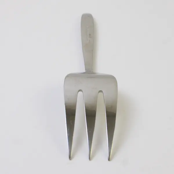 J A Henckels HEN76 Pattern 18/10 SS Cold Meat Serving Fork 8.5" Rare HTF Pattern