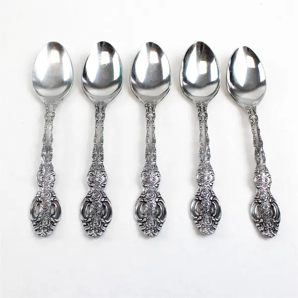 Set of 5 Lifetime Cutlery LCU4 Stainless Teaspoons
