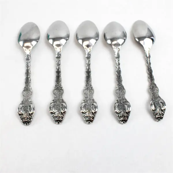 Set of 5 Lifetime Cutlery LCU4 Stainless Teaspoons