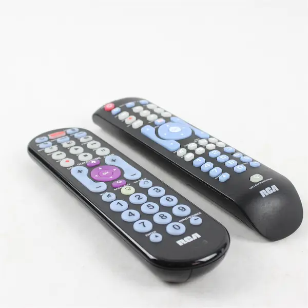 Lot of 2 RCA Universal Remote Controls Untested For Parts/Repair No Batteries