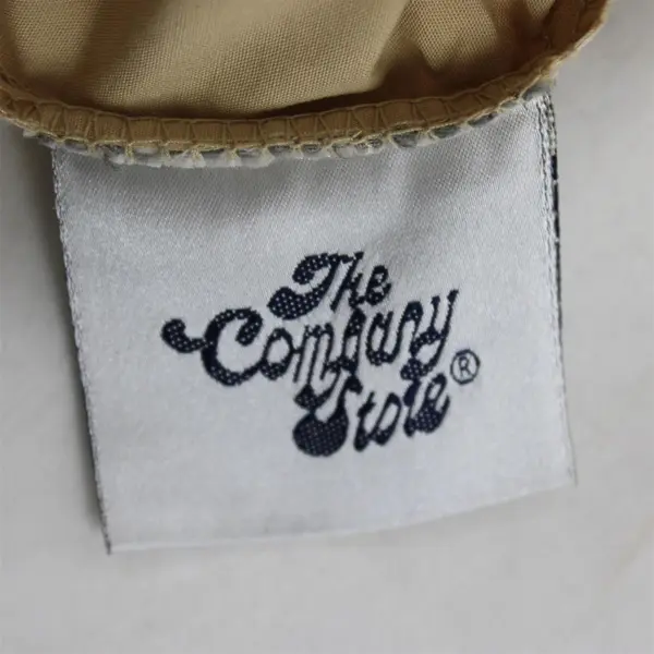 Lot Of 2 The Company Store Matching Solid Beige Standard Pillow Case 100% Cotton