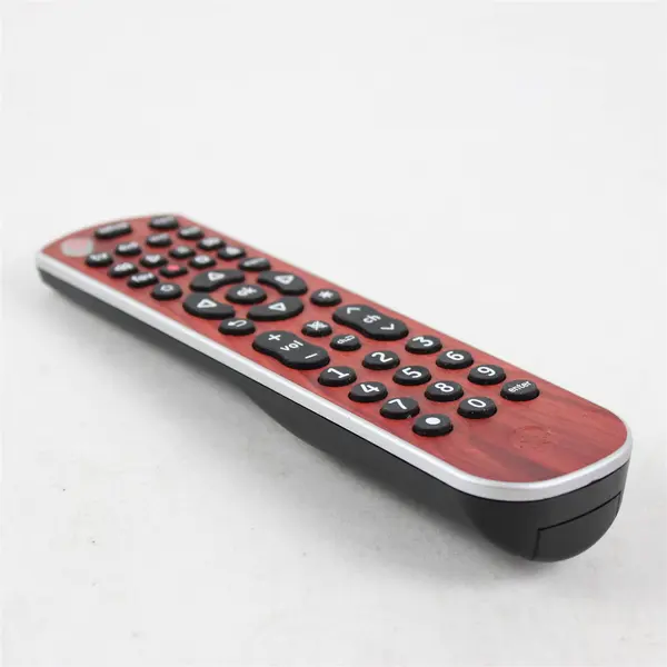 GE 4-Device Universal Remote Woodgrain Finish Used Untested For Parts