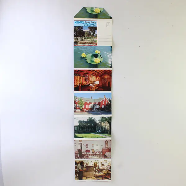 Vintage Greetings From The Amana Colonies Amana Iowa Souvenir Folder 