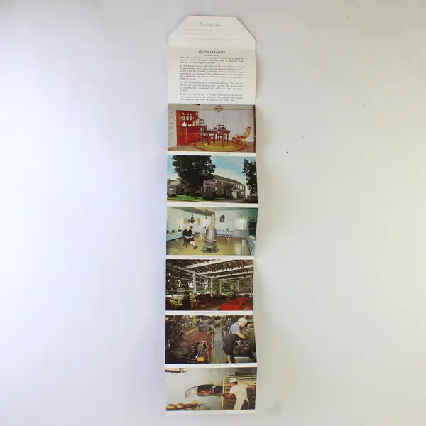 Vintage Greetings From The Amana Colonies Amana Iowa Souvenir Folder 