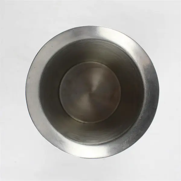 Pier 1 Hammered Silver Plated Planter Accent Piece 5.5x5.5x8