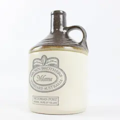 Vintage Brown Brothers Milawa Stoneware Empty Jug Australia Advertising