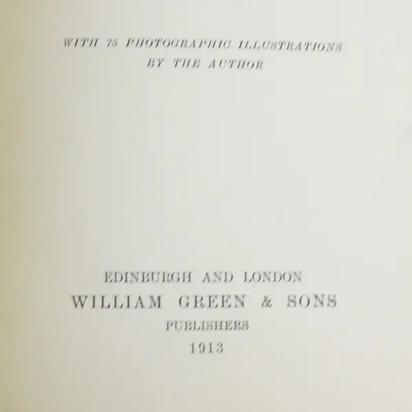 Antique Book Nazareth of To-Day Frederic John Scrimgeour 1913 Hardcover  