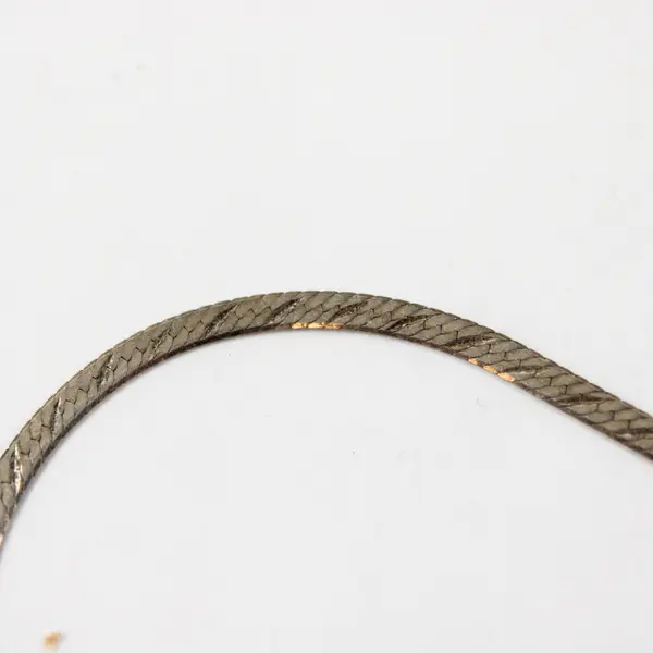 Rotenier 925 Sterling Silver - Italy - Herringbone Chain Necklace 18” Long 3MM