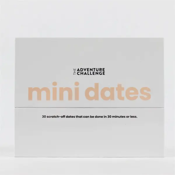 Mini Dates Date Night Ideas Deck of 30 Cards for Busy Couples - New