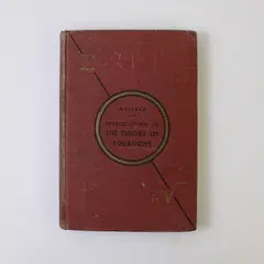 Vintage Introduction to the Theory of Equations Louis Weisner 1938 Hardcover 