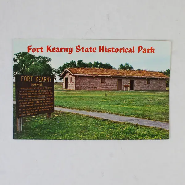 Lot Of 3 Kansas Nebraska Postcards Pioneer Homestead Sod House Fort Kearny 