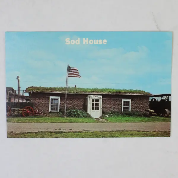 Lot Of 3 Kansas Nebraska Postcards Pioneer Homestead Sod House Fort Kearny 