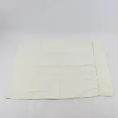 Bed Bath & Beyond Solid White Color Standard Pillowcase 100% Cotton 20" x 27.5"