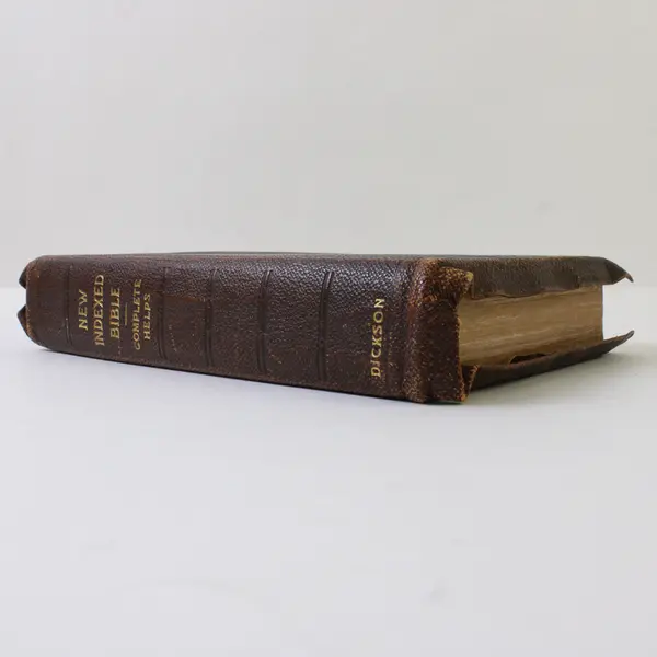 New Indexed Bible A Sacred Album For Every Home 1929 Leather Bound Revised 