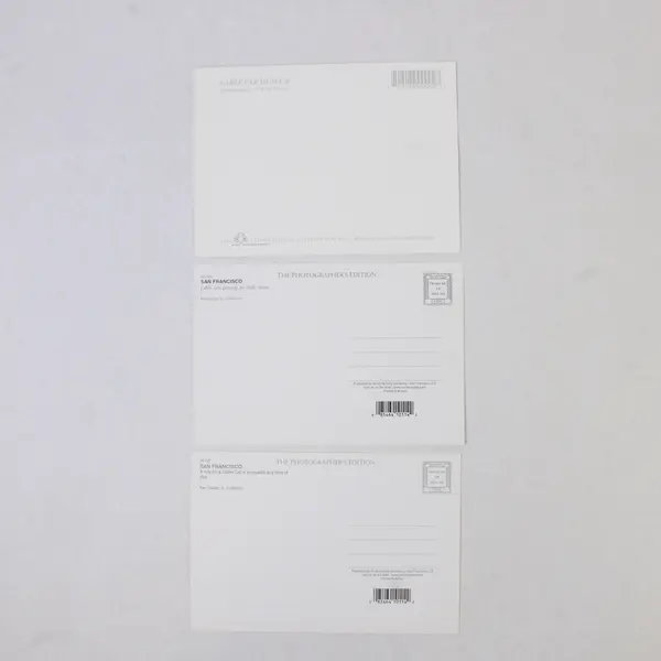 Lot Of 3 San Francisco California Cable Car Color Postcards