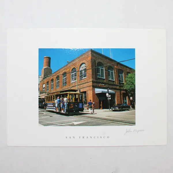 Lot Of 3 San Francisco California Cable Car Color Postcards