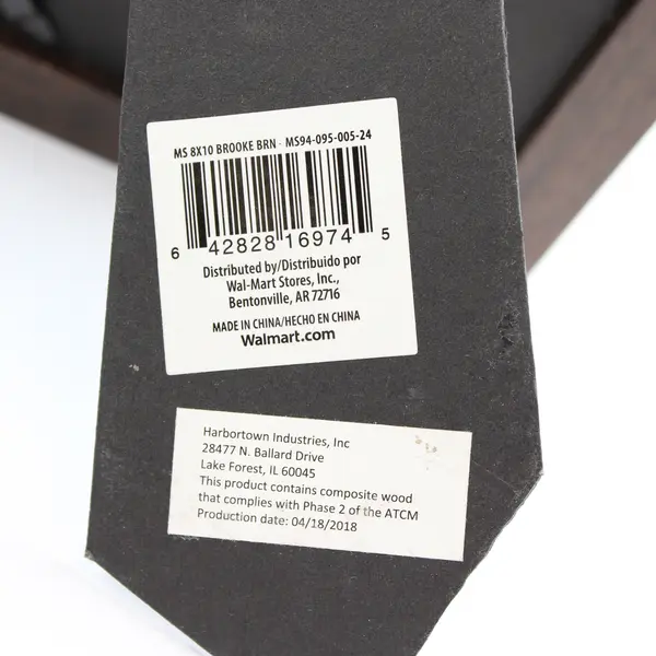  8x10 in. Photo Frame from 2018, Easel Stand, Harbortown Industries 