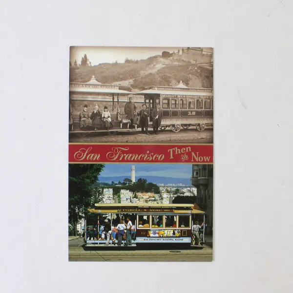 Lot Of 3 Vintage San Francisco California Cable Car Postcards Smith Novelty Co