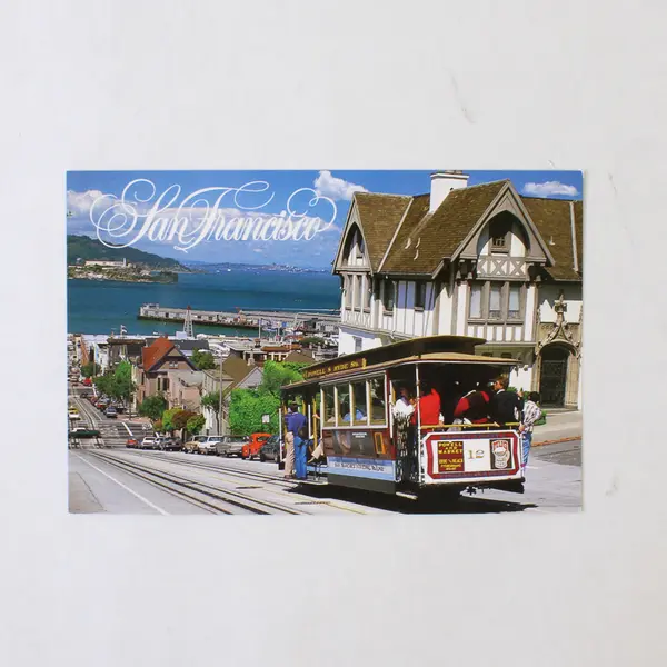 Lot Of 3 Vintage San Francisco California Cable Car Postcards Smith Novelty Co