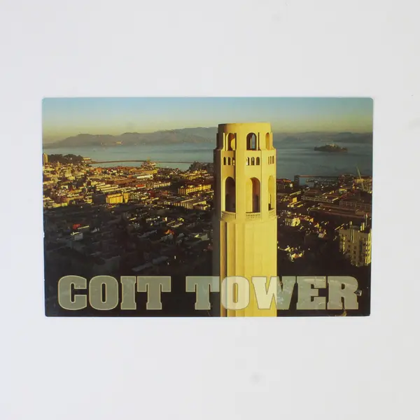 Lot Of 2 VTG San Francisco Landmark Postcards Coit Tower Pier 39 Smith Novelty