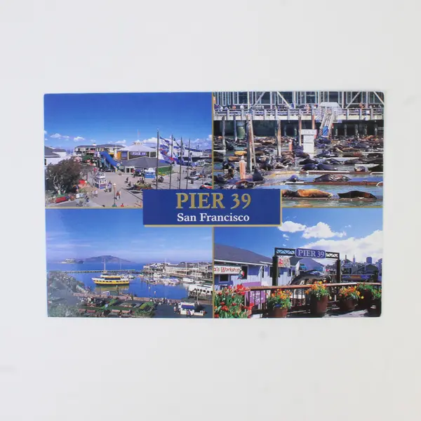 Lot Of 2 VTG San Francisco Landmark Postcards Coit Tower Pier 39 Smith Novelty