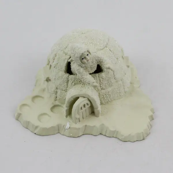 Dept 56 Snowbabies We're Building An Icy Igloo Retired 76697 No Light