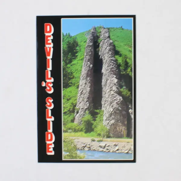 Lot Of 3 VTG Utah Postcards Salt Lake Valley Temple Square Devil's Slide