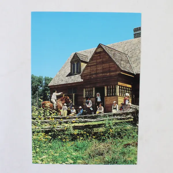 Lot Of 3 Vintage St Mary's City Maryland Postcards Historical Buildings 