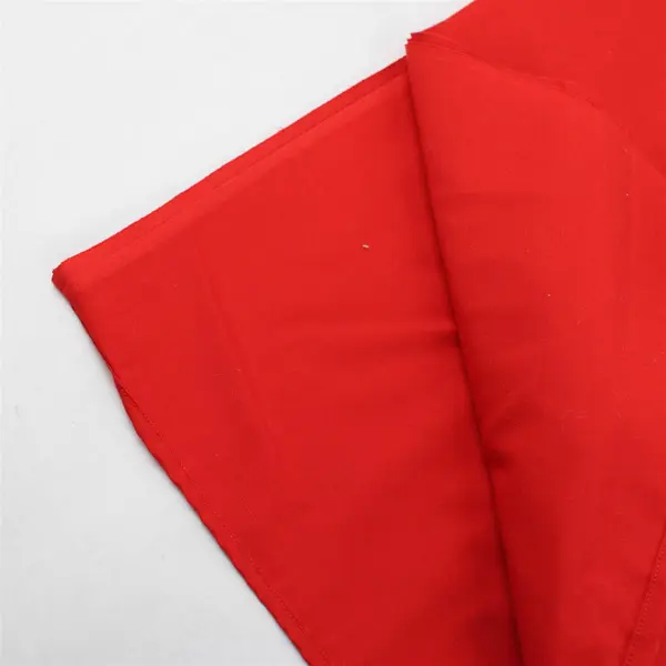 Unbranded Basic Solid Red Color Fabric Rectangle Tablecloth 59.5" x 86"