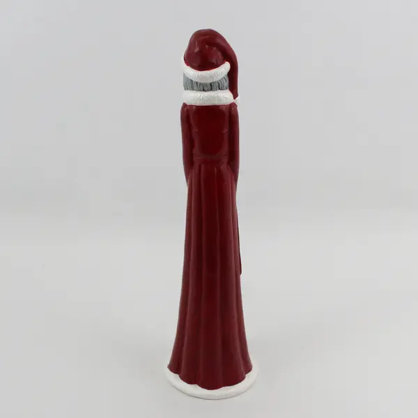 16.5" Tall Thin Ceramic Old World Santa Figurine
