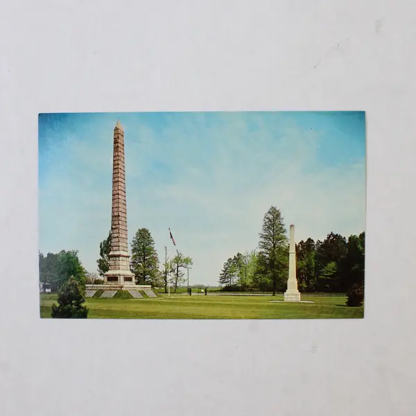 Lot Of 2 Vintage Point Lookout Maryland Postcards Civil War Soldiers Monument