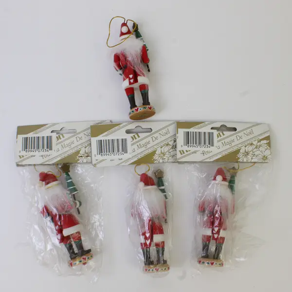 Lot of 4 Roman Innovation The Magic of Christmas Nutcracker Ornaments 4"