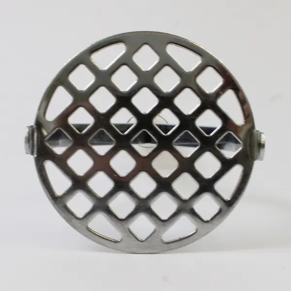 Stainless Steel Potato Masher White Handle Kitchen Utensil - Used