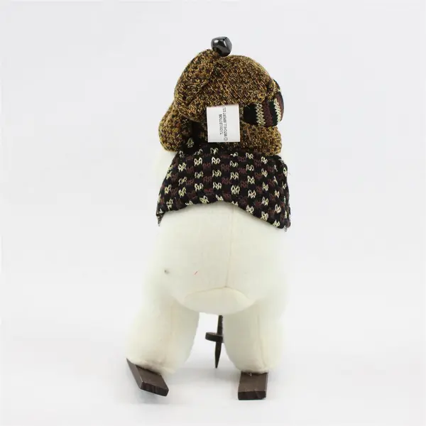 Lot Of 2 Mitchell Import Co. TJ's Christmas Cherish The Memories Ski Snowman 10"