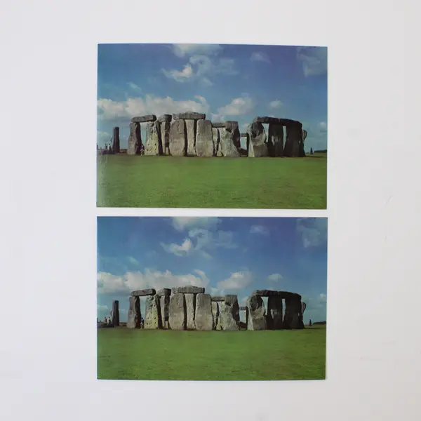 Lot Of 3 Vintage Stonehenge Wiltshire England Postcards English Heritage