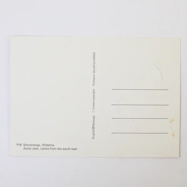 Lot Of 3 Vintage Stonehenge Wiltshire England Postcards English Heritage