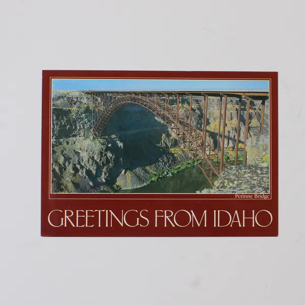 Lot Of 2 VTG Idaho Snake River Canyon Postcards Mountain West Prints