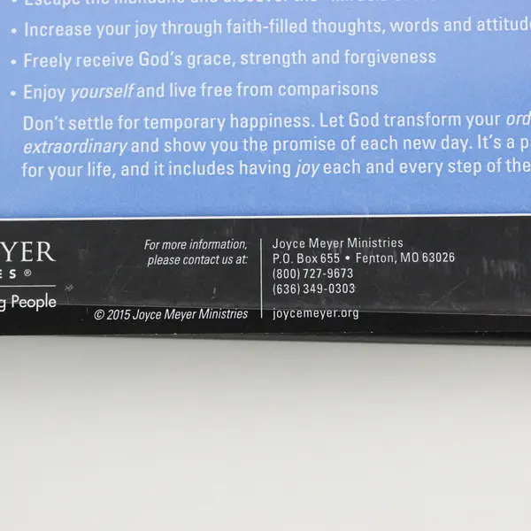 The Gift of Everyday Joy 3-CD Set, Joyce Meyer Ministries 2015 #009044