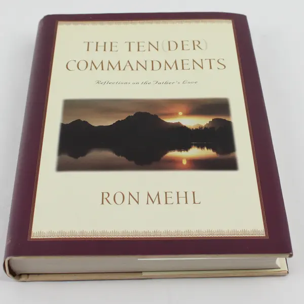 The Ten-der Commandments by Ron Mehl 1998 1st Edition Signed Hardcover DJ