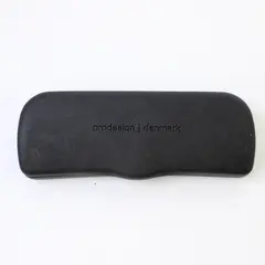 ProDesign Denmark Clamshell Eyeglasses Case Black Hard Shell Travel