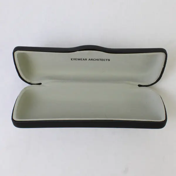 ProDesign Denmark Clamshell Eyeglasses Case Black Hard Shell Travel