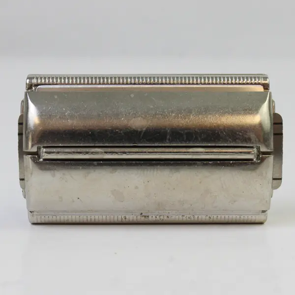 Vintage Gillette Super Speed Safety Razor Black Handle 1970 P4 Double Edge