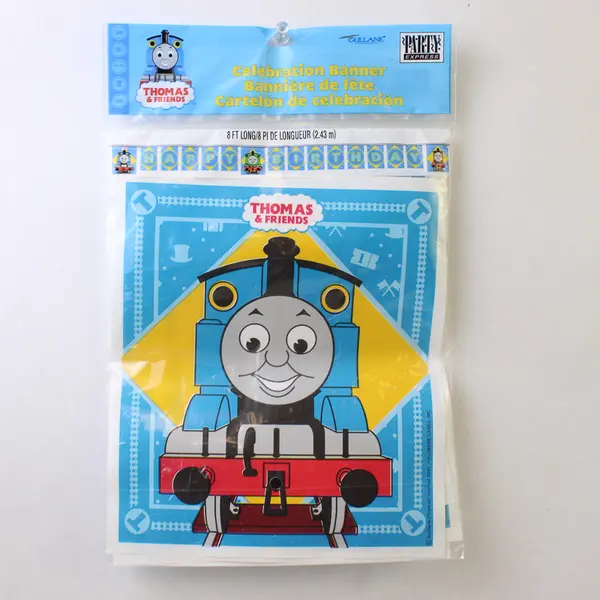 Party Express Gullane Thomas & Friends Celebration Banner 8 Ft Long