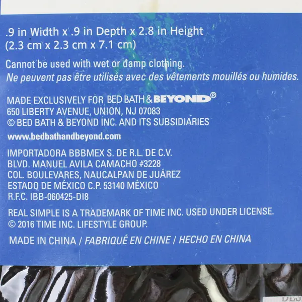 Real Simple Solutions 12 Non-Slip Hanger Clips for Pants Skirts