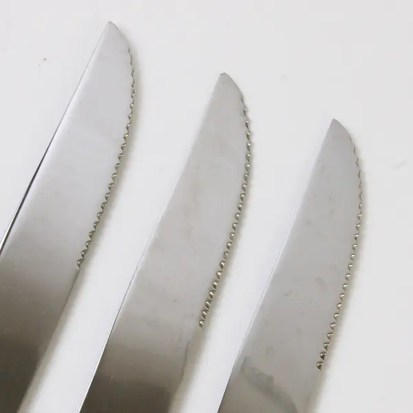 Lot of 3 J A Henckels (Zwilling) SS Steak Knives 8.75" Rare HTF Pattern New 